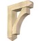 Ekena Millwork Westlake Arts and Crafts Rough Sawn Bracket w/ Offset Brace, Douglas Fir, 8"W x 30"D x 36"H BKT0806X30X36WTL03RDF - alternate 1